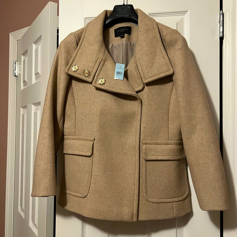 NWT Ann Taylor Pea Coat